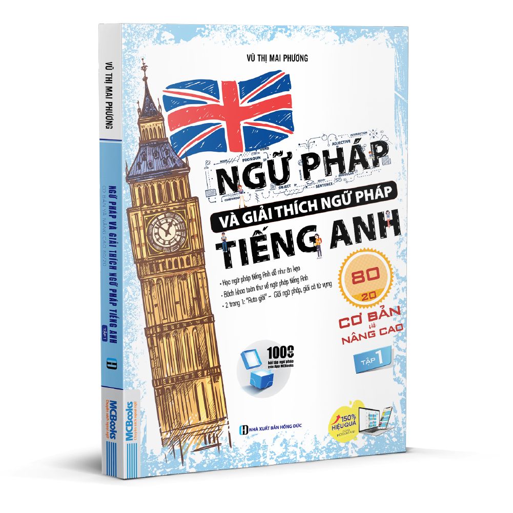 Combo Ngữ Pháp Và Giải Thích Ngữ Pháp 80/20 
