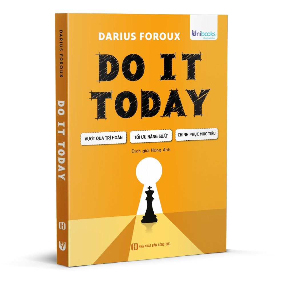  Do it today - Vượt qua trì hoãn, tối ưu năng suất, chinh phục mục tiêu 