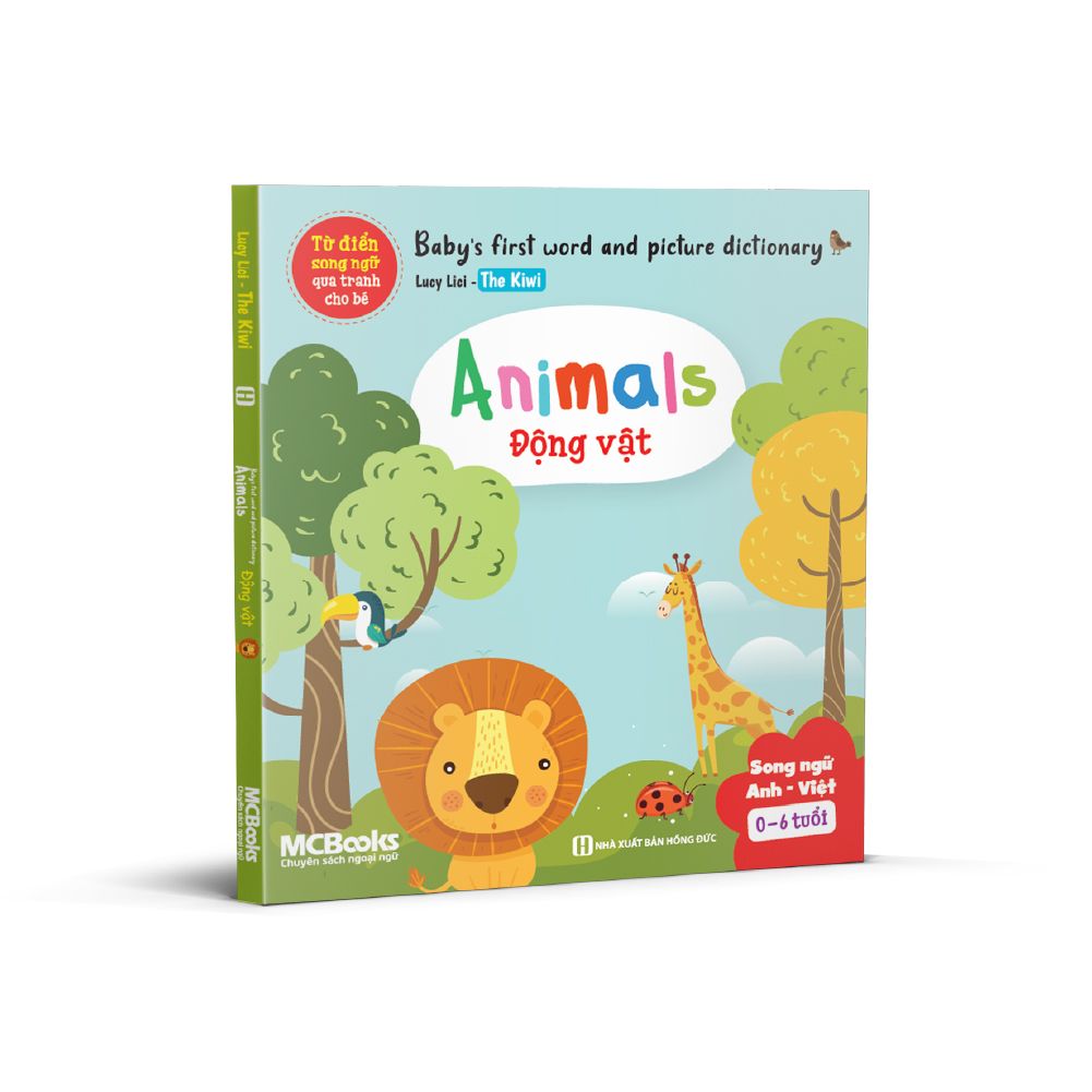  Combo Baby's first word and picture dictionary - Từ điển song ngữ qua tranh cho bé 