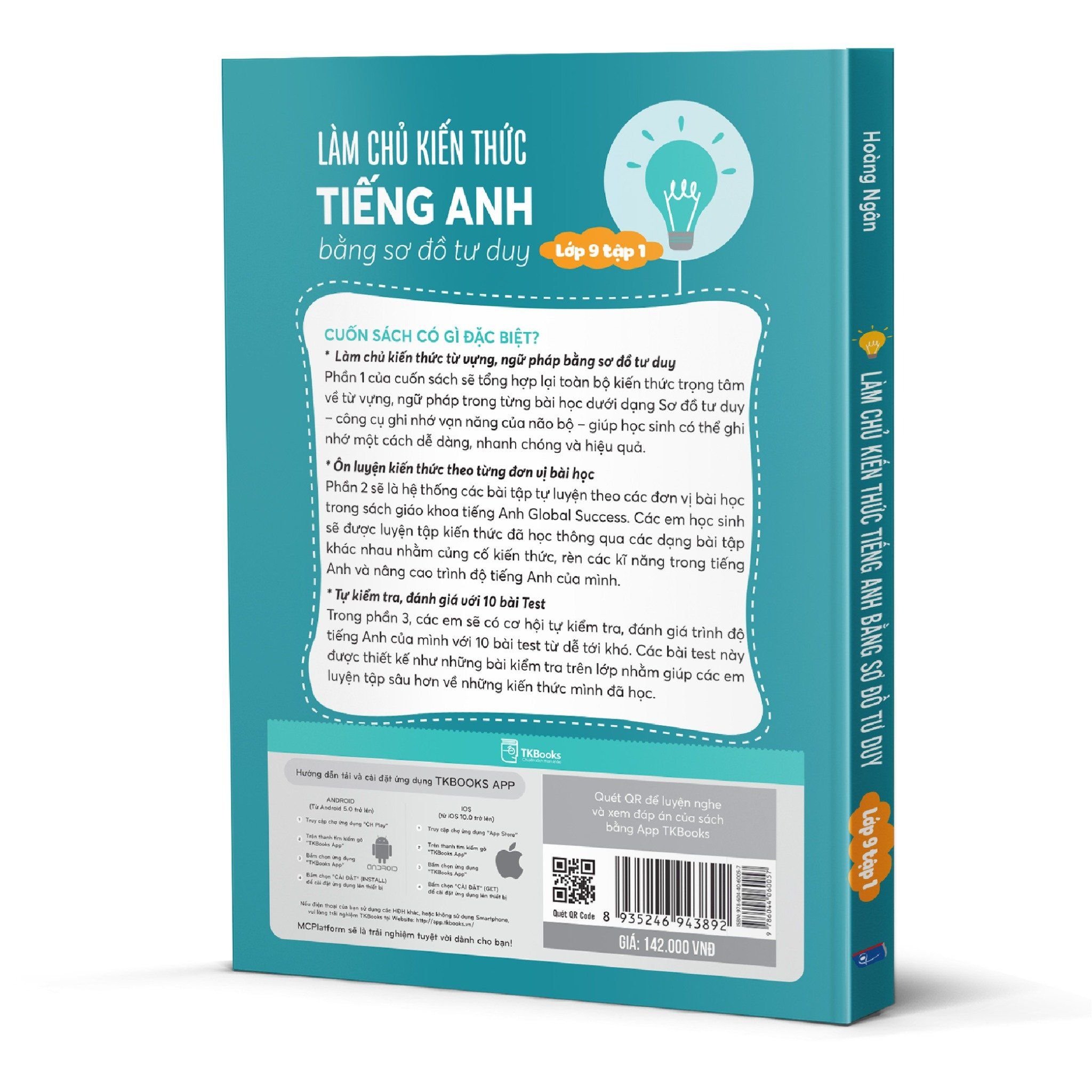  Làm chủ kiến thức tiếng Anh bằng SĐTD - Lớp 9 Tập 1 