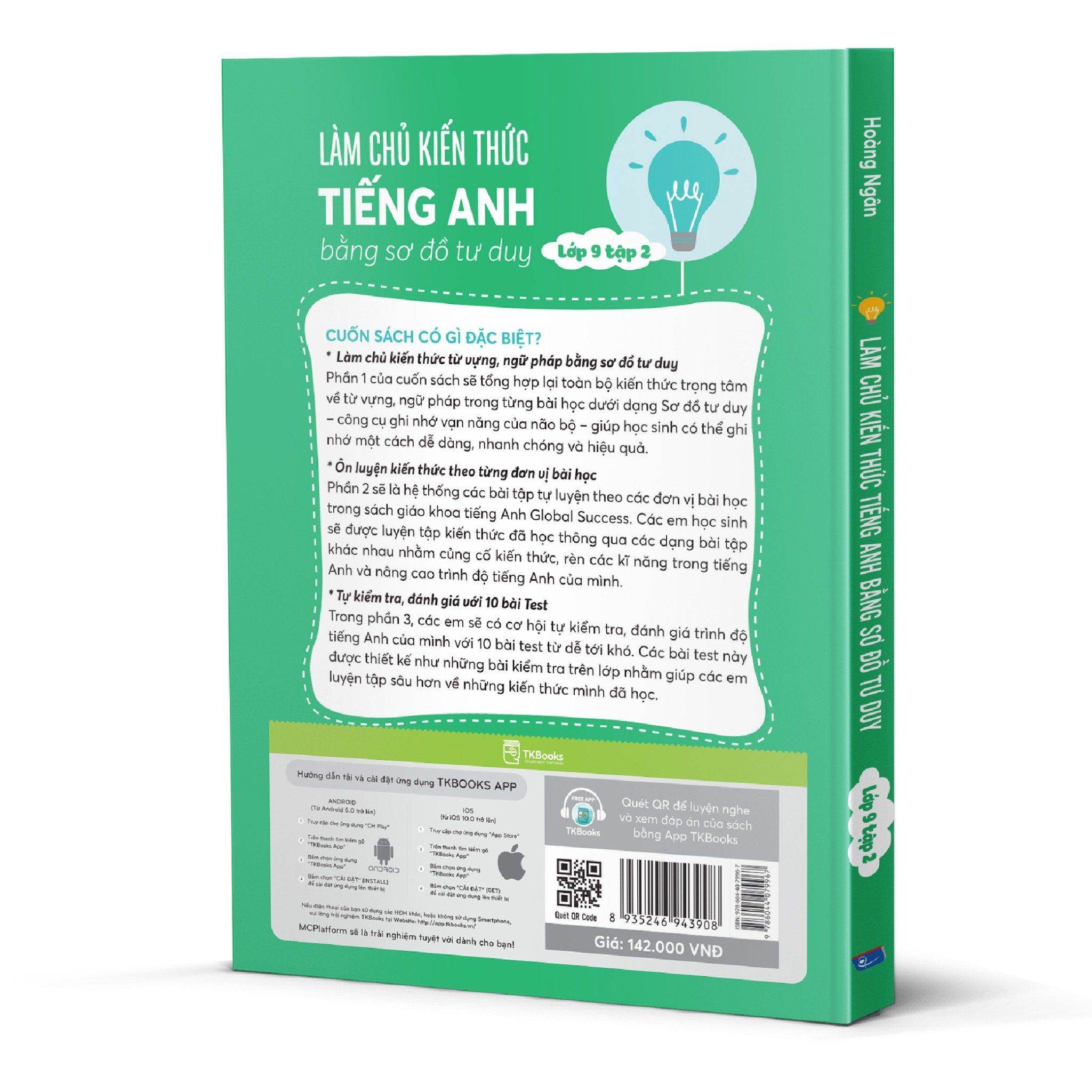  Làm chủ kiến thức tiếng Anh bằng SĐTD - Lớp 9 Tập 2 