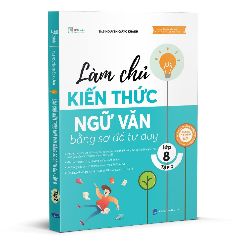 Làm Chủ Kiến Thức Ngữ Văn Bằng Sơ Đồ Tư Duy Lớp 8 – Tập 2 