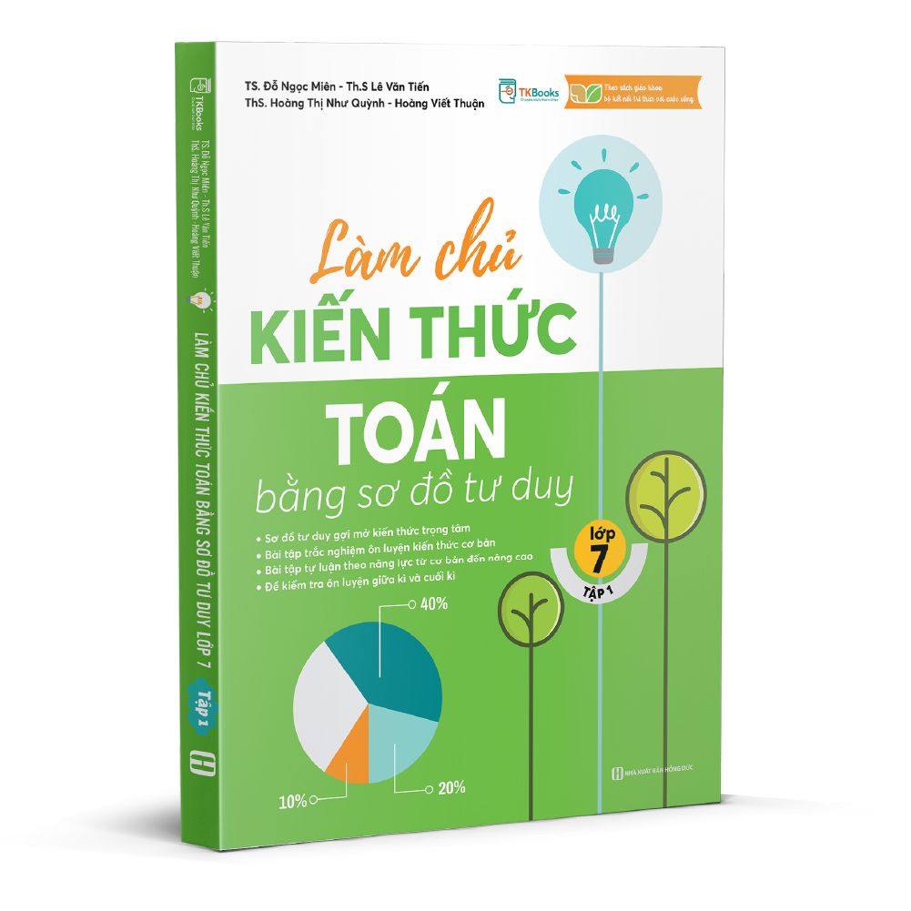  Làm chủ kiến thức Toán bằng sơ đồ tư duy - Lớp 7 tập 1 