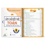  Làm chủ kiến thức Toán bằng sơ đồ tư duy lớp 8- tập 1 