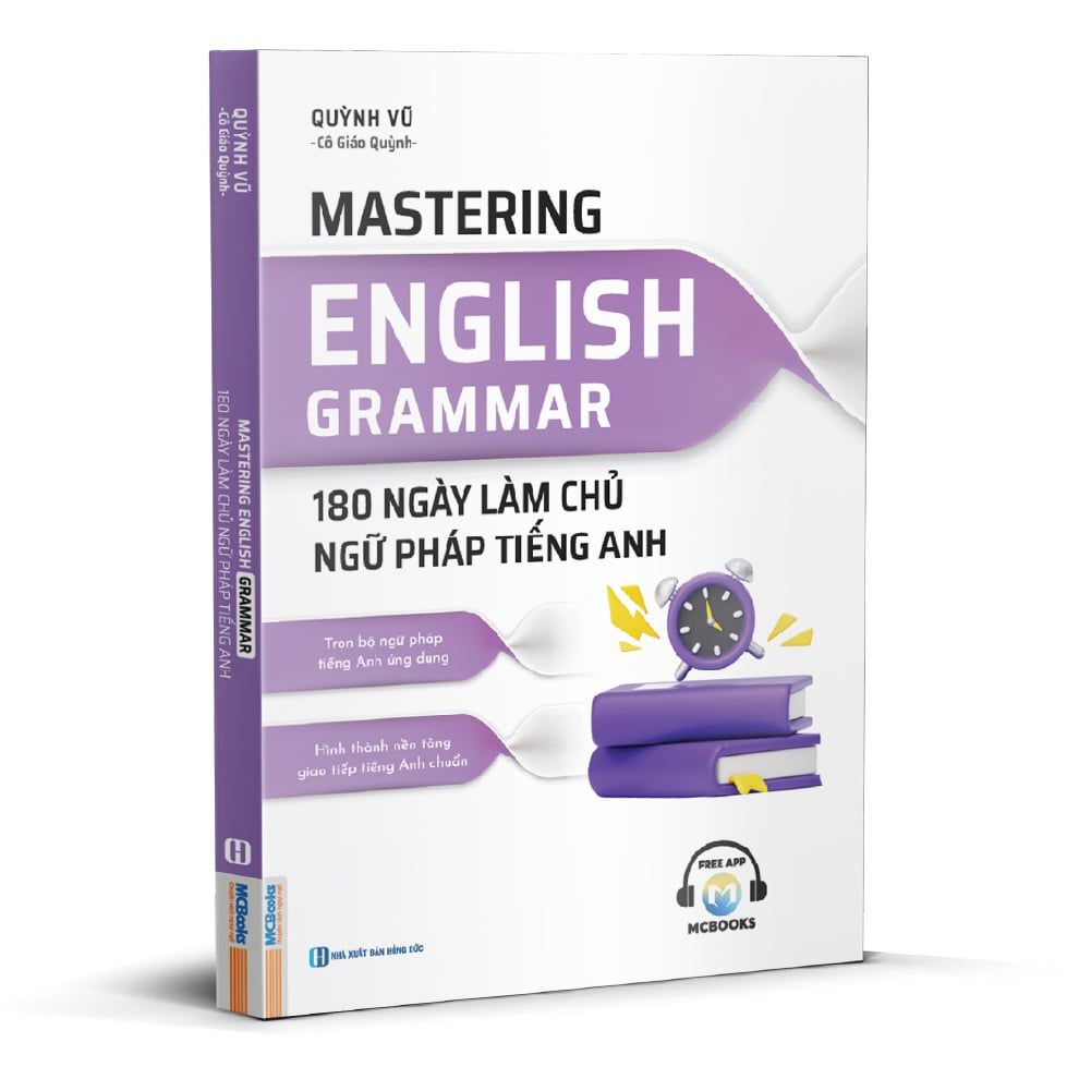 Mastering English Grammar - 180 ngày làm chủ ngữ pháp tiếng Anh 