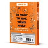  28 ngày tự học Tiếng Nhật – Ghi chú luyện viết – Sách bài tập 