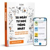  28 ngày tự học Tiếng Nhật – Ghi chú luyện viết – Sách bài tập 