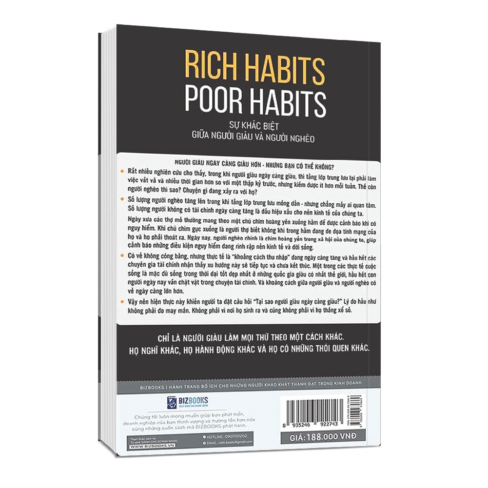  Rich habits, poor habits: Sự khác biệt giữa người giàu và người nghèo 