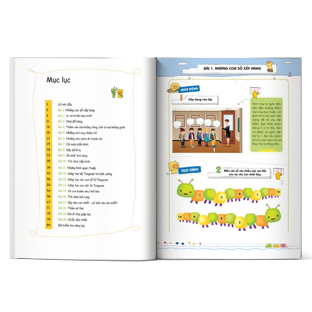  POMath - Toán tư duy cho trẻ em 4 - 6 tuổi - tập 2 