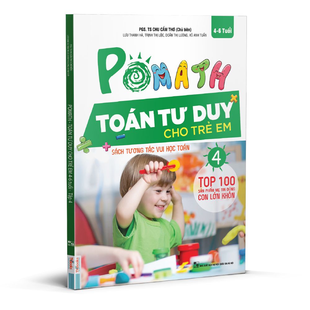  POMath - Toán tư duy cho trẻ em 4 - 6 tuổi - tập 4 