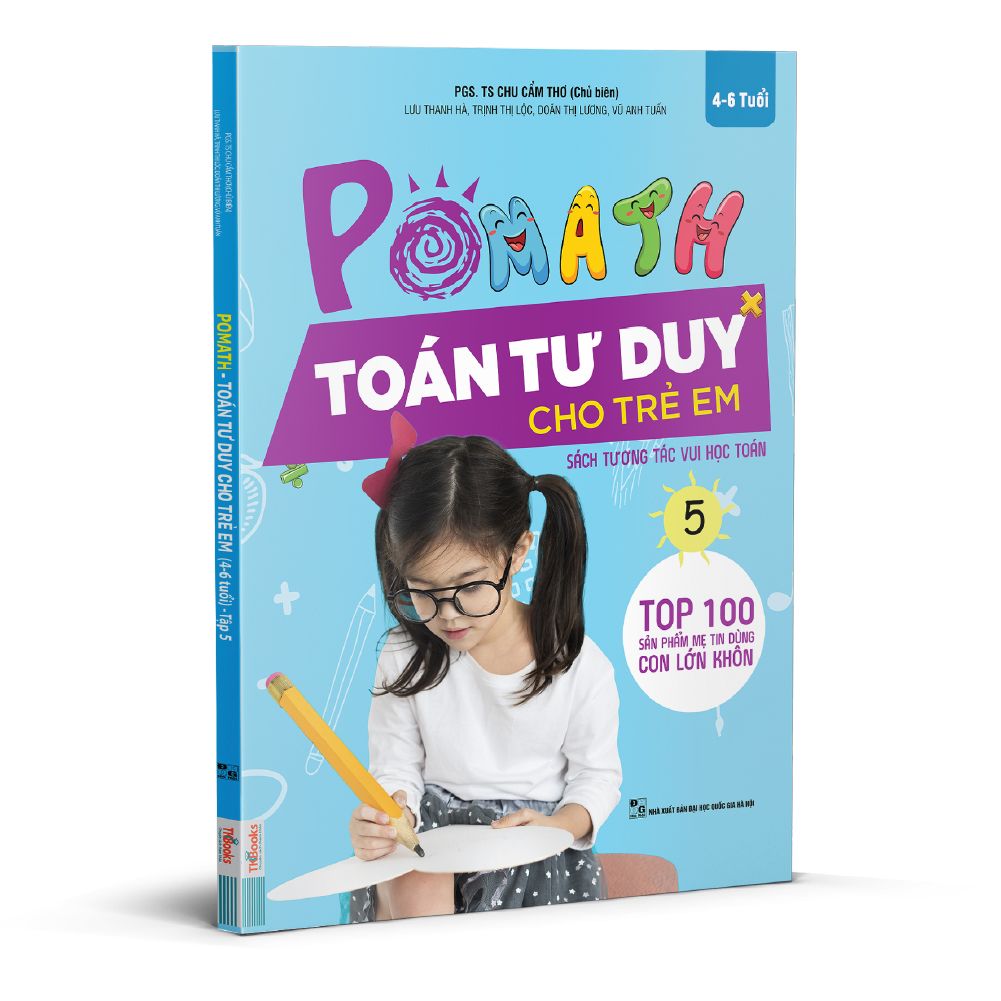  POMath - Toán tư duy cho trẻ em 4 - 6 tuổi - tập 5 