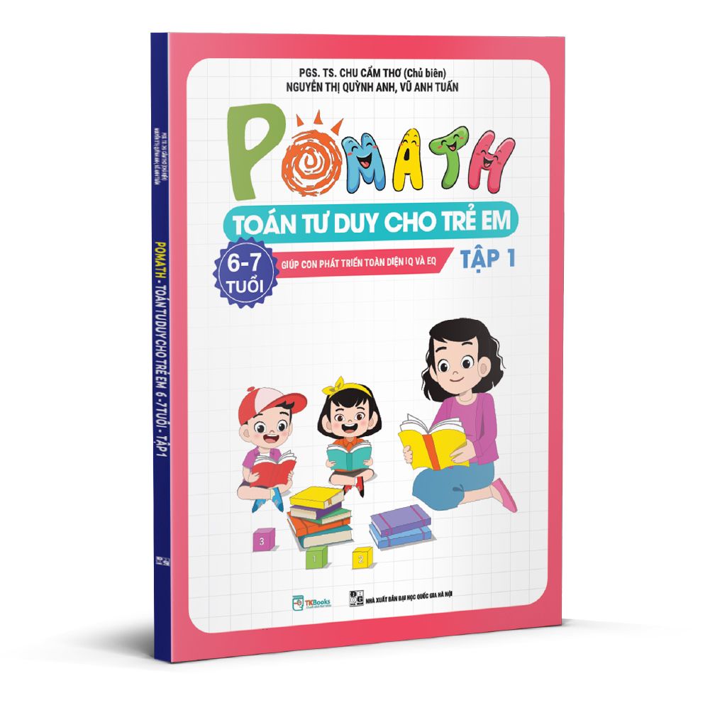  POMath - Toán tư duy cho trẻ em 6 - 7 tuổi - Tập 1 