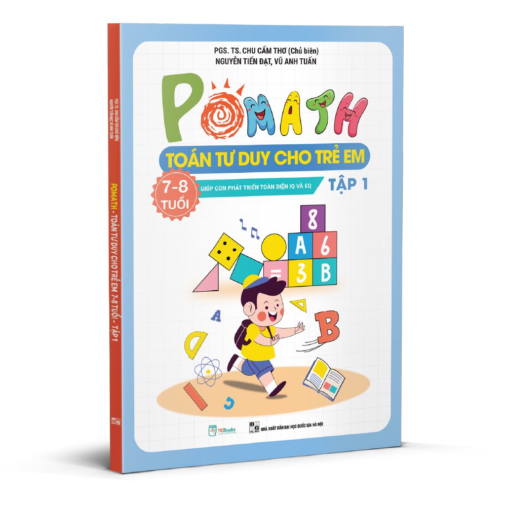  POMath - Toán tư duy cho trẻ em 7 - 8 tuổi - Tập 1 