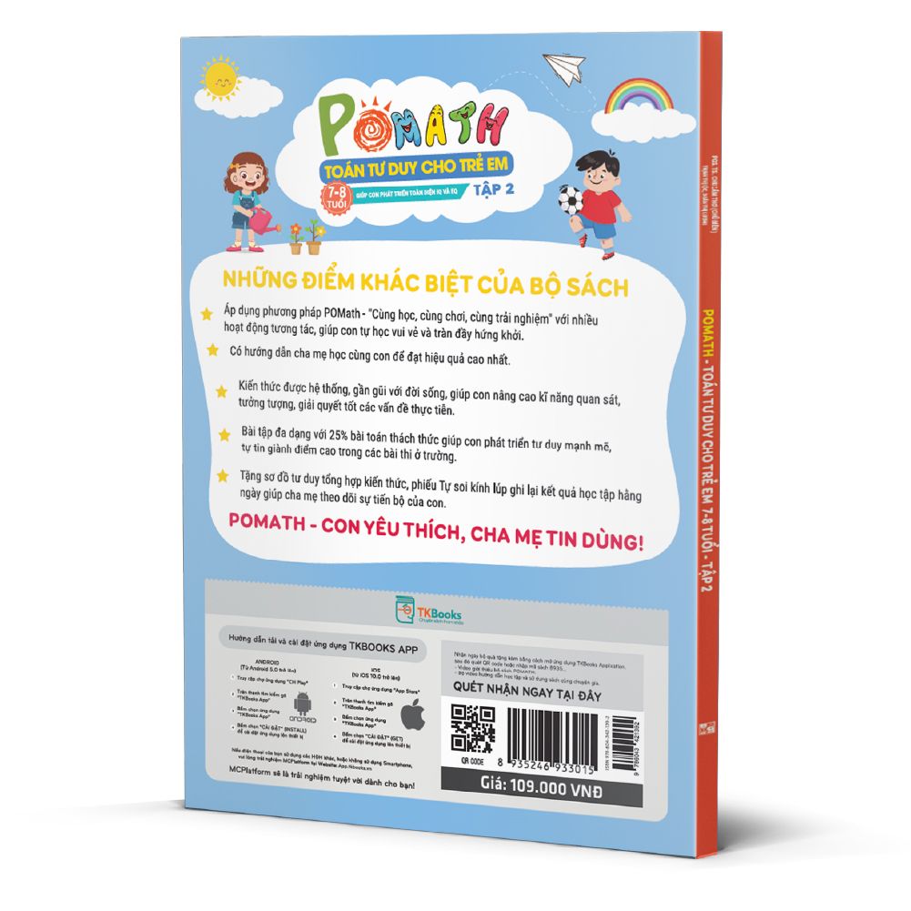  POMath - Toán tư duy cho trẻ em 7 - 8 tuổi - Tập 2 
