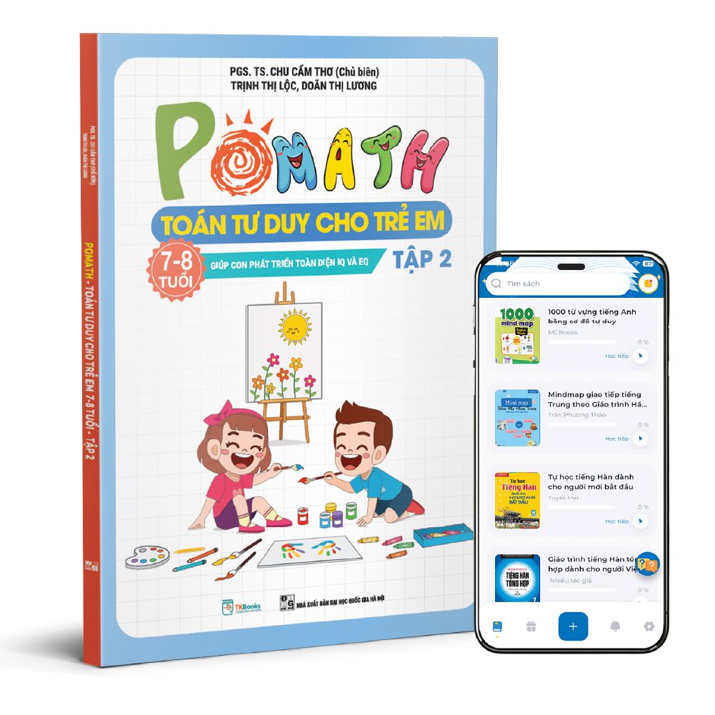  POMath - Toán tư duy cho trẻ em 7 - 8 tuổi - Tập 2 