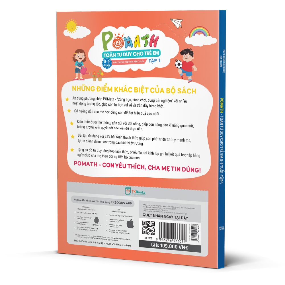 POMath - Toán tư duy cho trẻ em 8 - 9 tuổi - Tập 1 