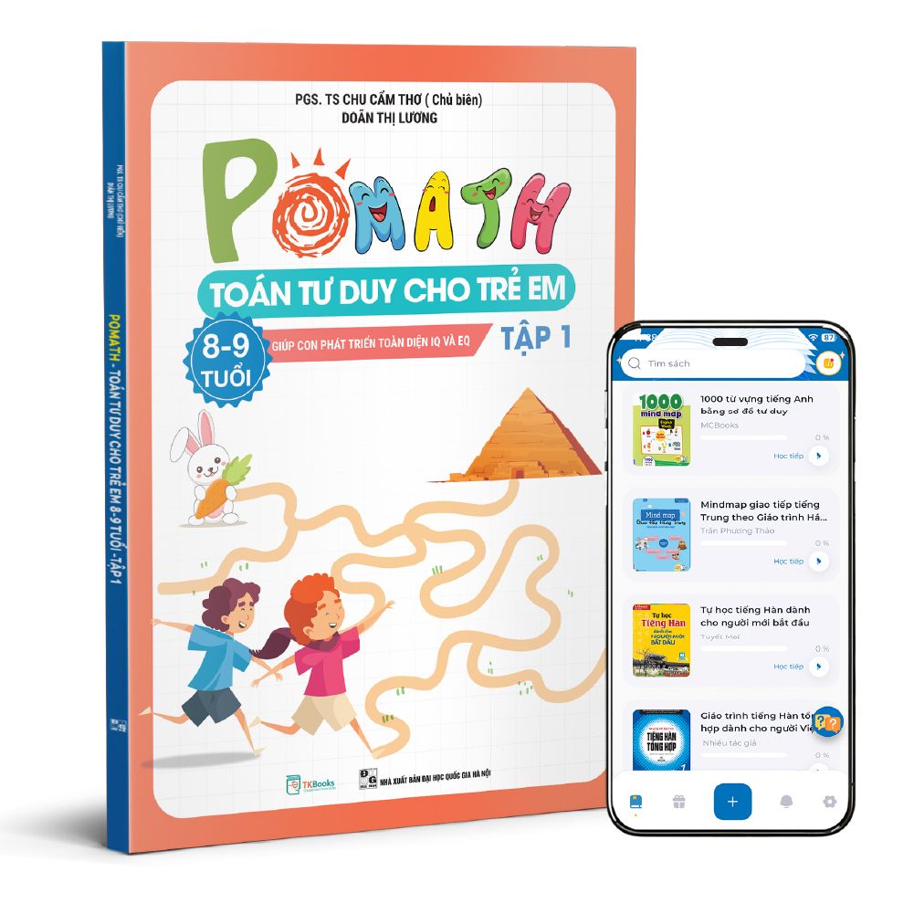  POMath - Toán tư duy cho trẻ em 8 - 9 tuổi - Tập 1 