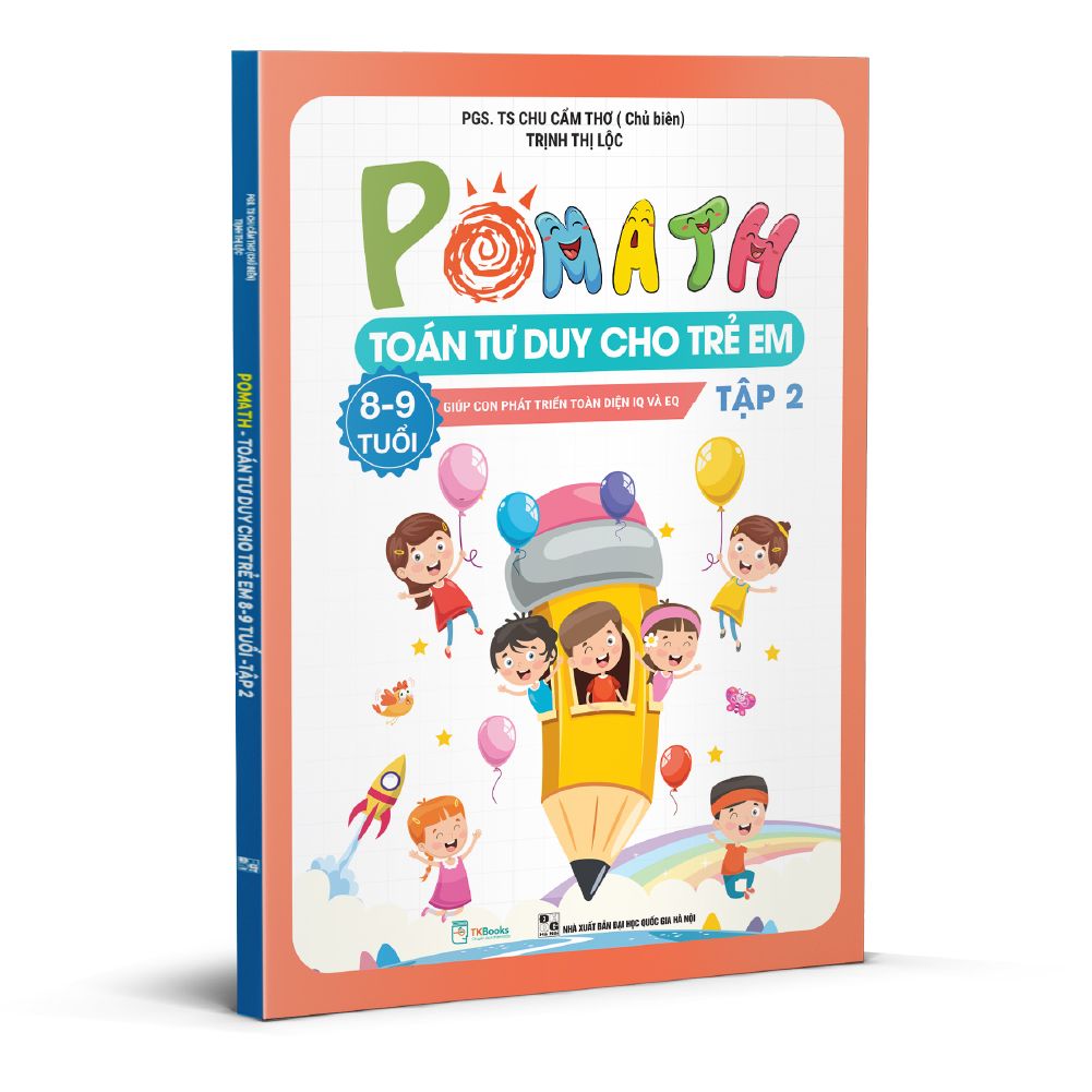  POMath - Toán tư duy cho trẻ em 8 - 9 tuổi - Tập 2 