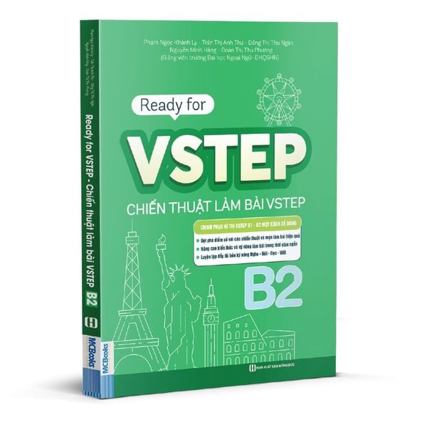 Cuốn sách Ready For VSTEP – Chiến Thuật Làm Bài VSTEP B2
