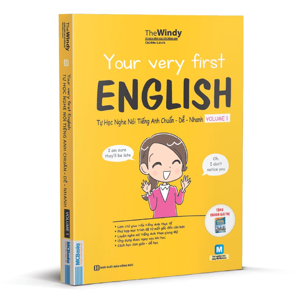  Your very first English - Tự học nghe nói tiếng Anh chuẩn dễ nhanh Volume 1 