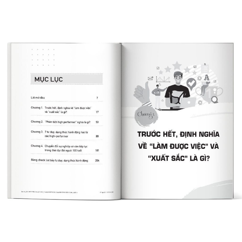 Mục lục của cuốn sách
