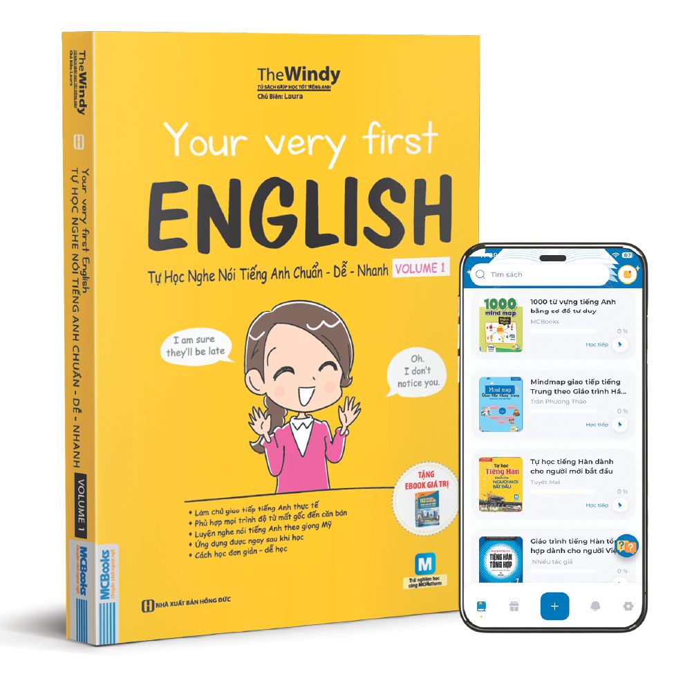  Your very first English - Tự học nghe nói tiếng Anh chuẩn dễ nhanh Volume 1 