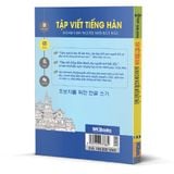  Tập viết tiếng Hàn dành cho người mới bắt đầu (TB 2023) 