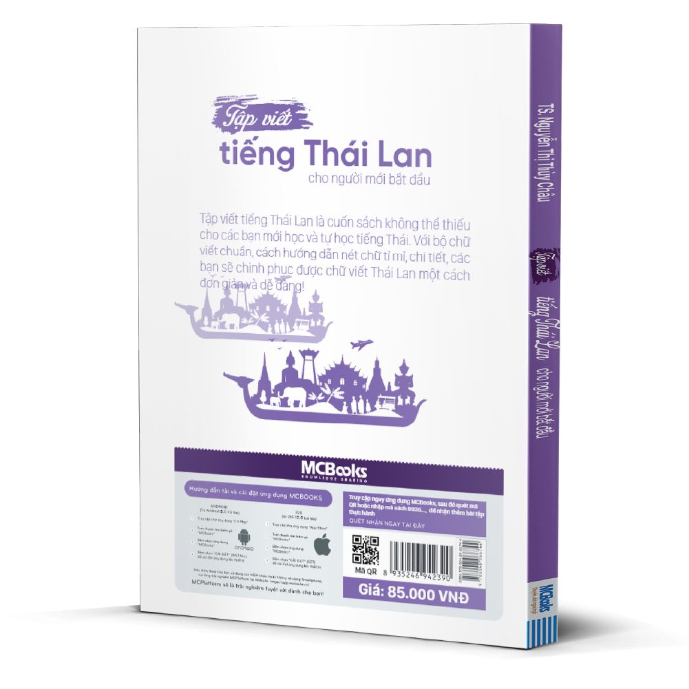  Tập viết tiếng Thái cho người mới bắt đầu 