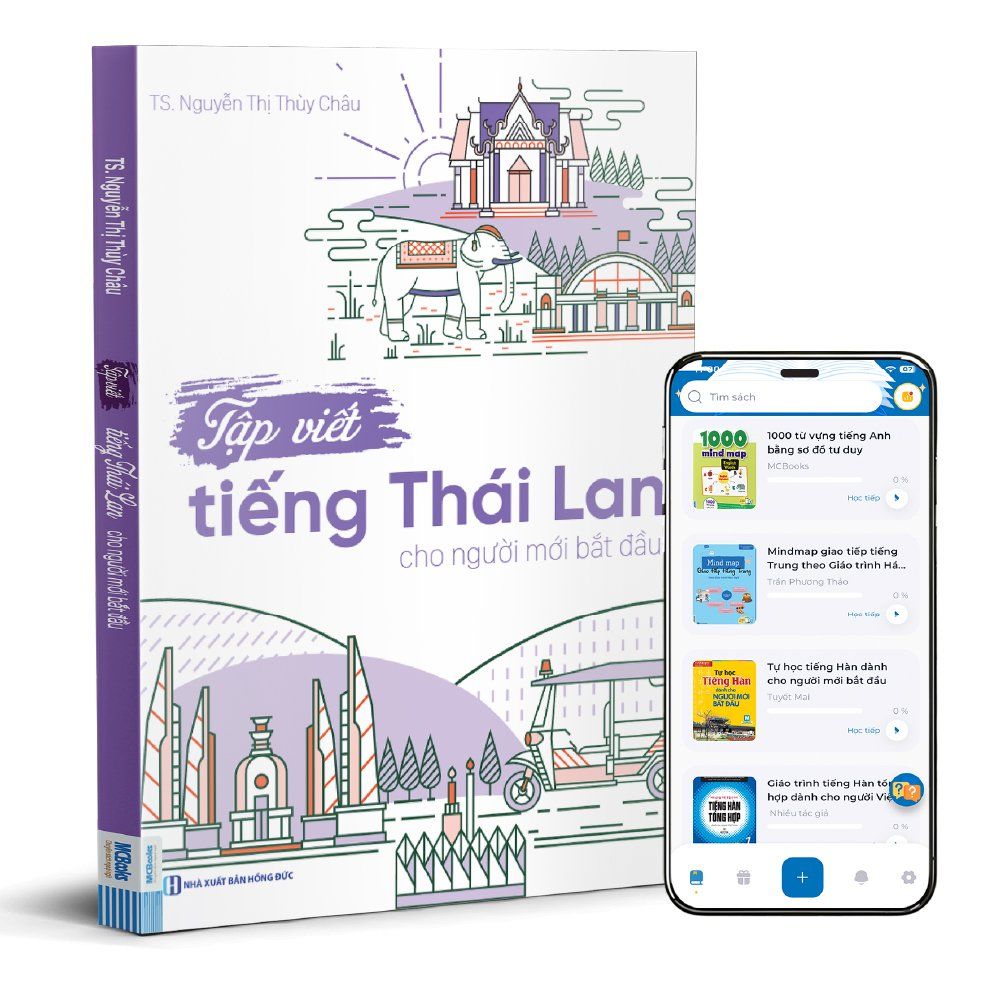  Tập viết tiếng Thái cho người mới bắt đầu 