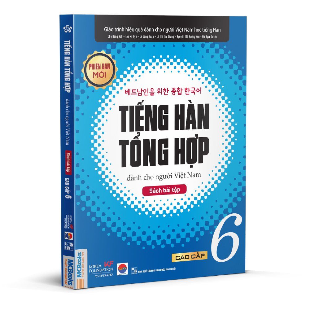  Tiếng Hàn tổng hợp dành cho người Việt Nam - Sách bài tập cao cấp 6 