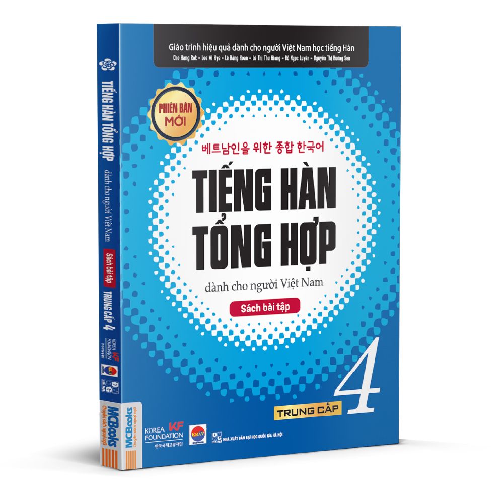  Tiếng Hàn tổng hợp dành cho người Việt Nam - Sách bài tập Trung cấp 4 