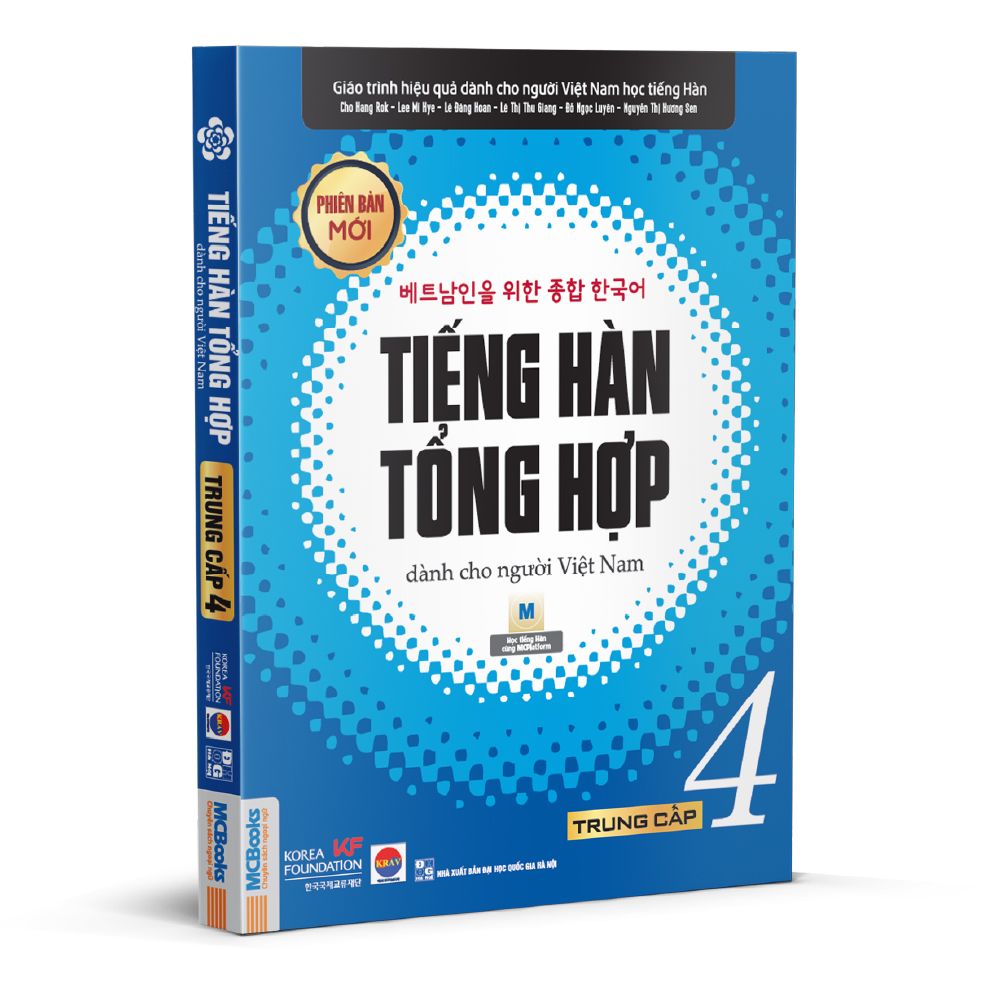  Tiếng Hàn tổng hợp dành cho người Việt Nam Trung cấp 4 - 1 màu 