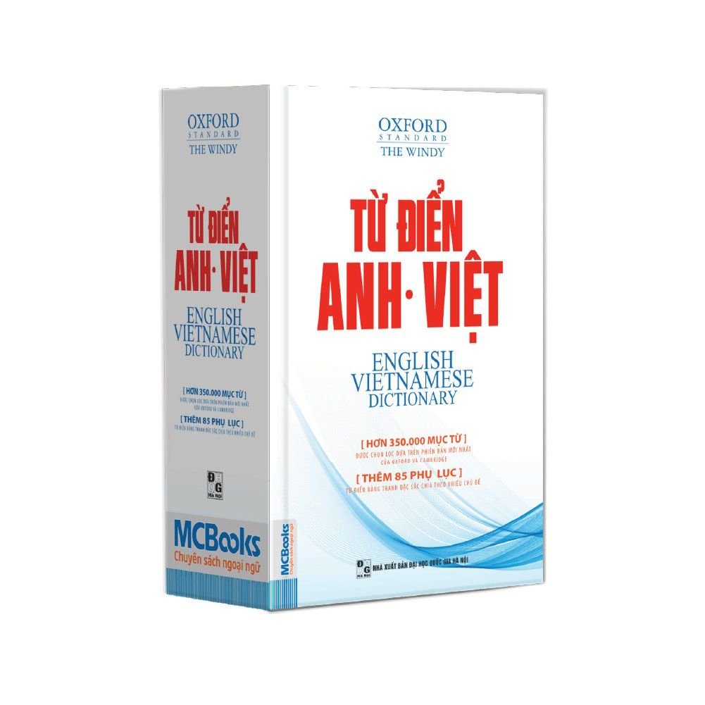  Từ điển Anh - Việt (bìa mềm trắng) 