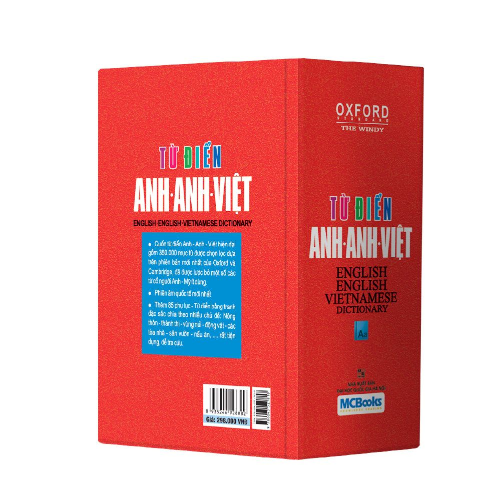  Từ điển Anh - Anh - Việt (bìa cứng đỏ) 