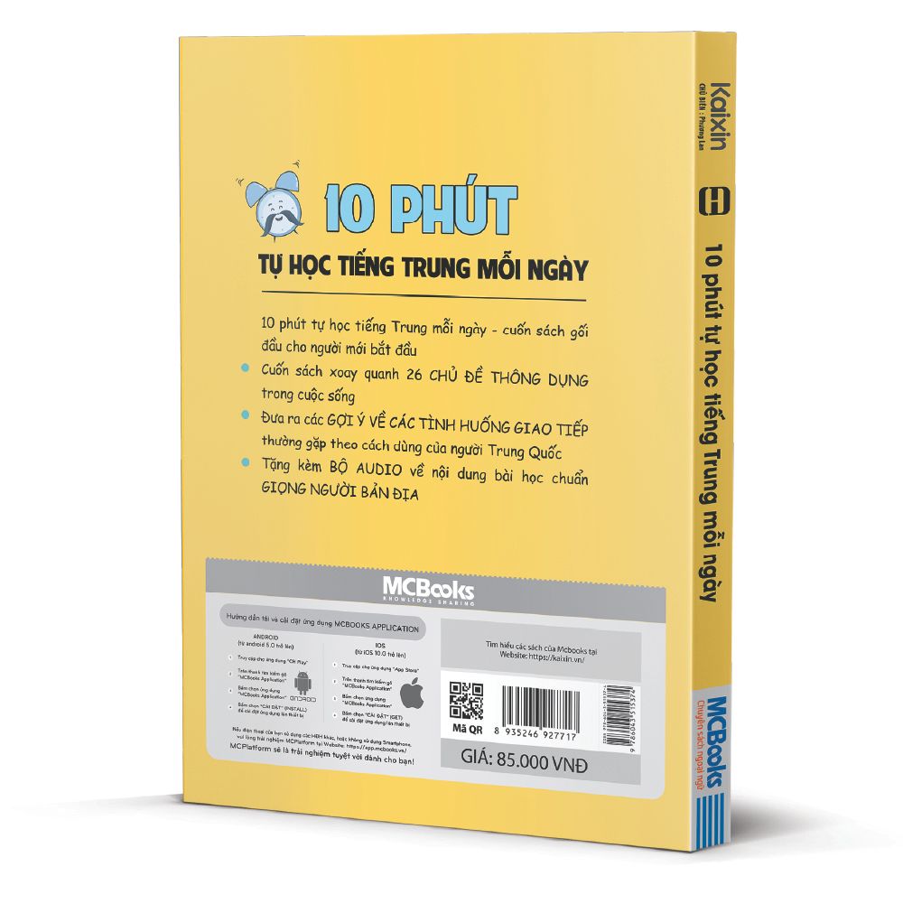  10 phút tự học tiếng Trung mỗi ngày - tự tin giao tiếp tiếng Trung 