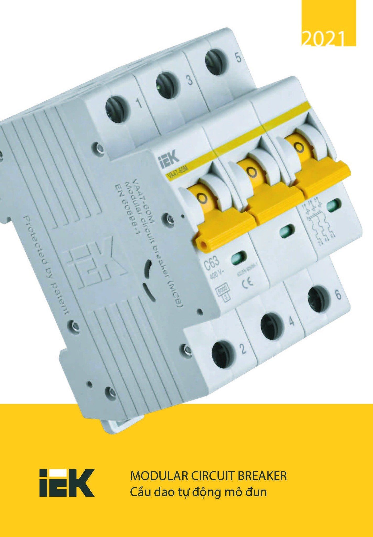  RESIDUAL CURRENT OPERATED CIRCUT BREAKER WITH OVERCURRENT PROTECTION (RCBO) - Cầu dao chống giật tự động có bảo vệ chống quá tải 