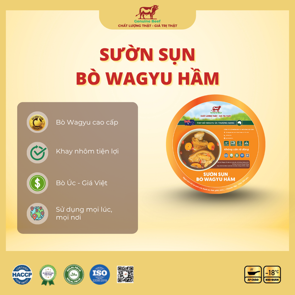  Sườn Sụn Bò Úc Hầm 