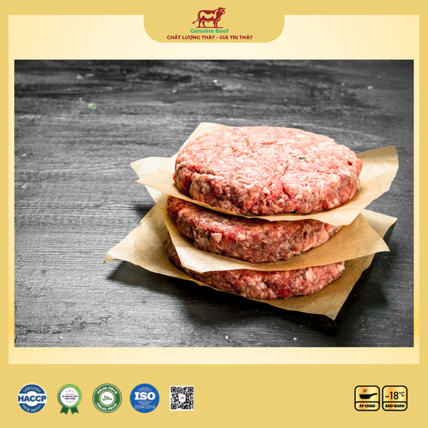  Bò Wagyu Úc Burger Patty - Đủ các size 25-50gr 