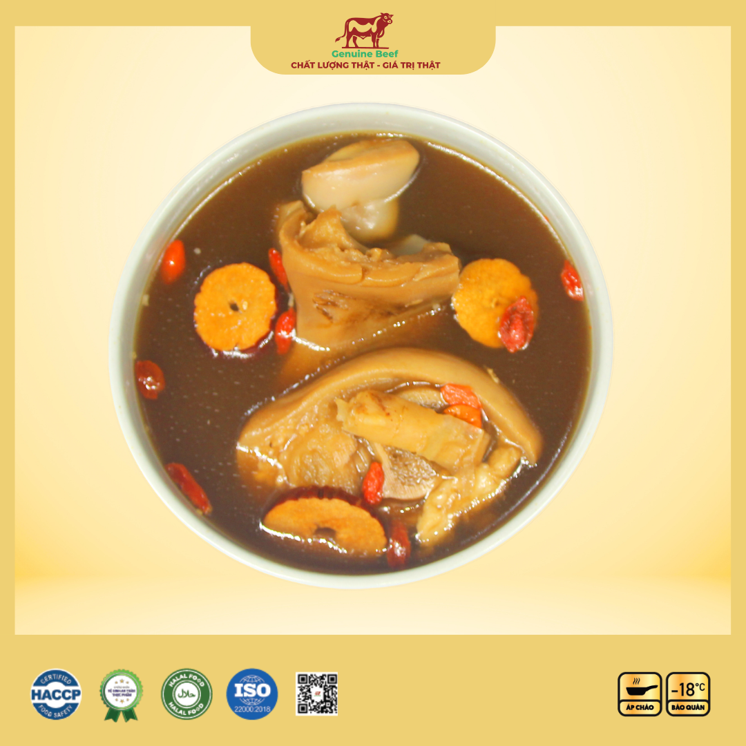  Chân Bò Hầm Sâm Mỹ 
