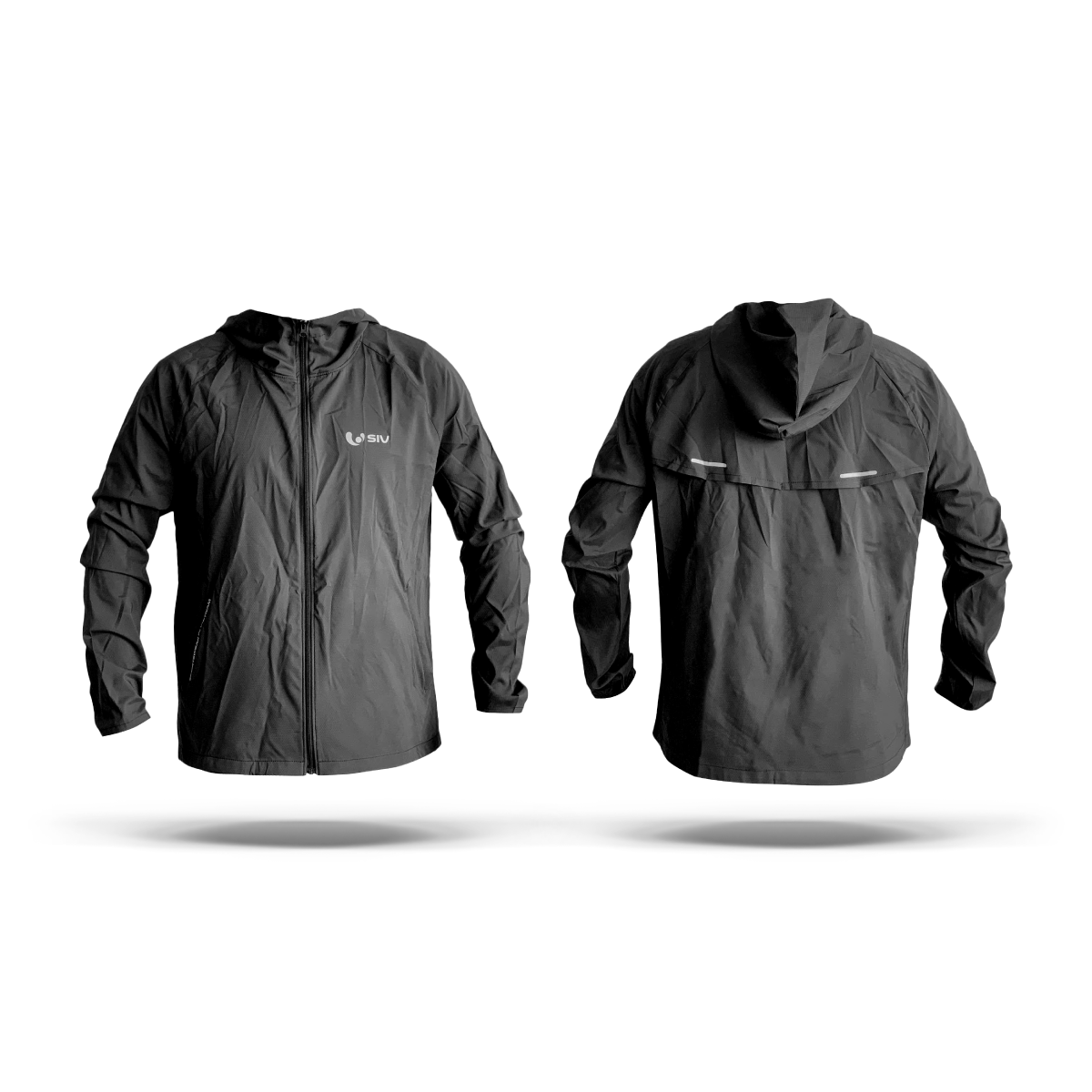  Áo khoác chạy bộ SIV Fly Jacket - Đen 