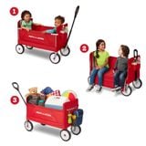  Xe kéo 4 bánh Radio Flyer 3-in-1 EZ Fold Wagon 