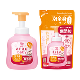  Bọt tắm dưỡng ẩm arau.baby dạng chai 450ml 