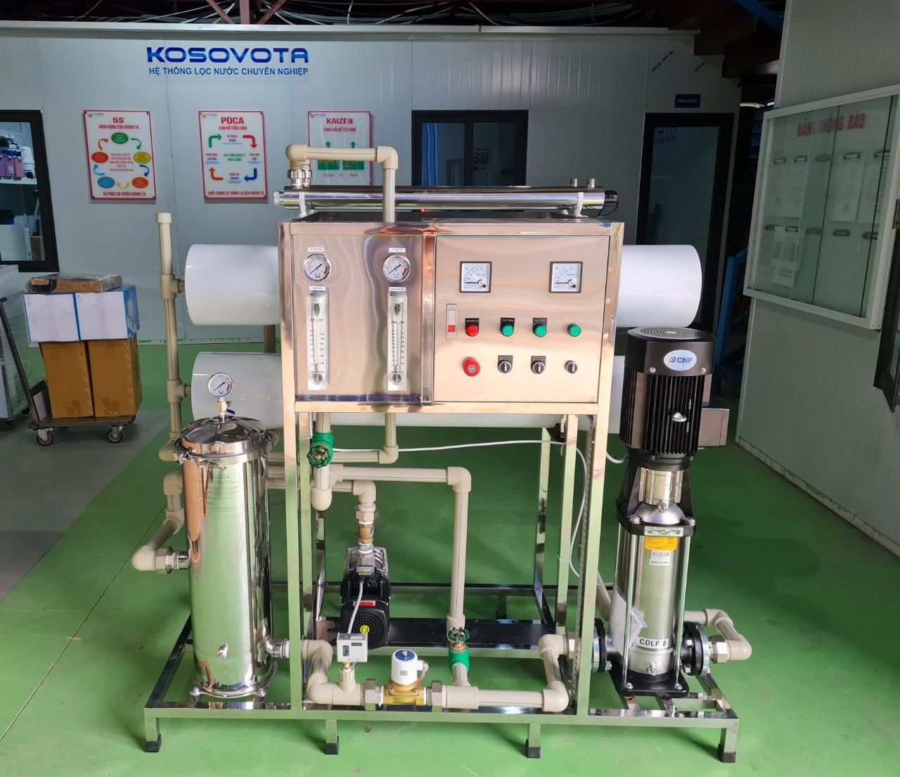  Đầu Dàn Lọc Nước RO KOSOVOTA 3000L/h (PPR Hoặc UPVC) KSV-DD3000L 