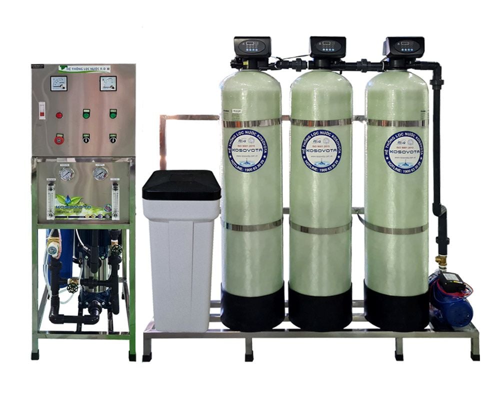  KOSOVOTA 500L/h HT500/AT pure water filtration system (PPR or UPVC) 