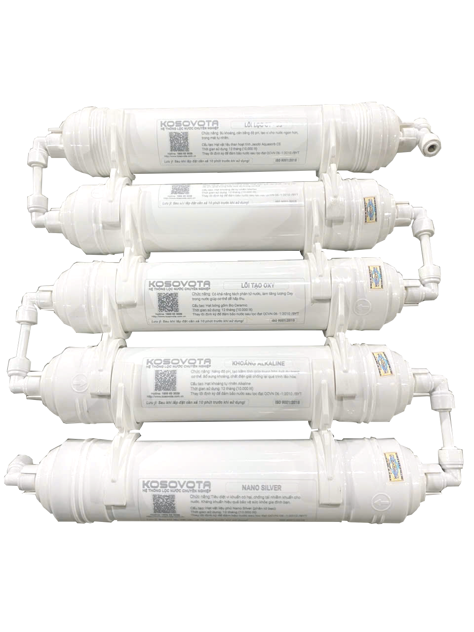  Lõi lọc nước Kosovota CT-33  than hoạt tính Aquasorb (10inch) 