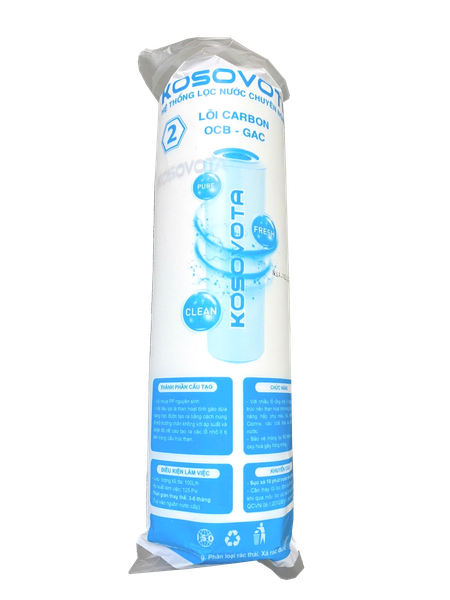  Lõi lọc số 2 Than hoạt tính CARBON - OCB/GAC Kosovota 