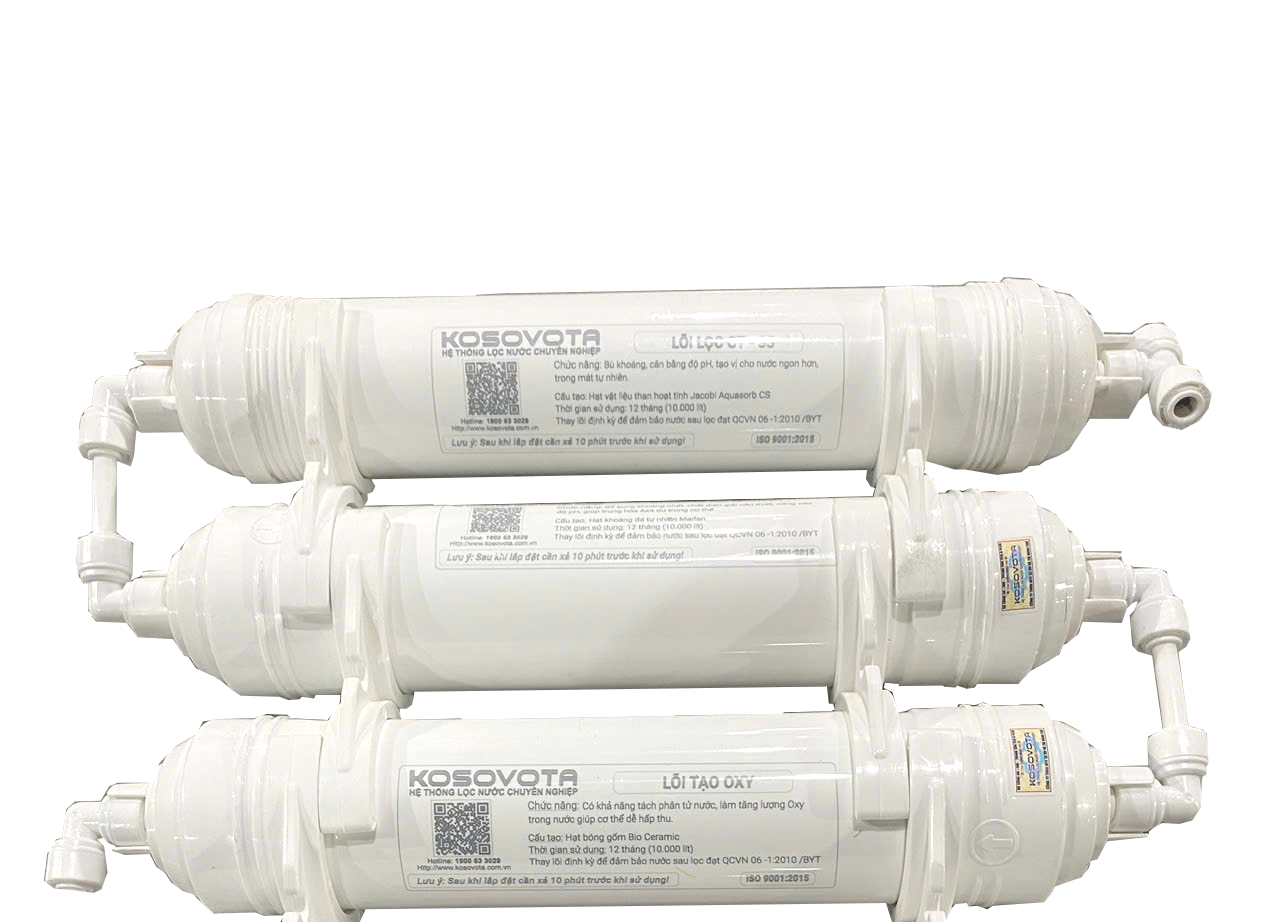  Lõi lọc nước Kosovota CT-33  than hoạt tính Aquasorb (10inch) 