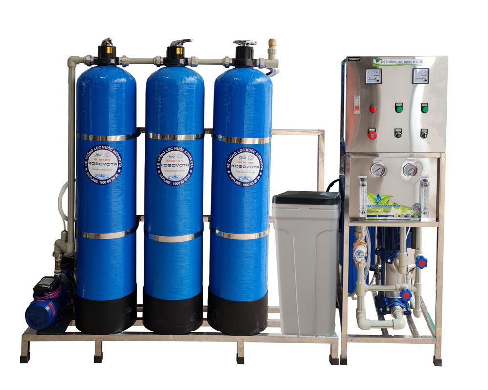  KOSOVOTA 500L/h HT500/VT pure water filtration system (PPR or UPVC) 