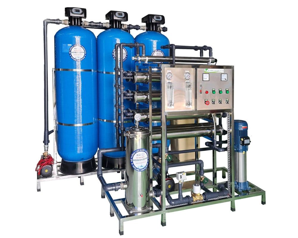  KOSOVOTA 2000L/h HT2000/AT纯水过滤系统（PPR或UPVC） 