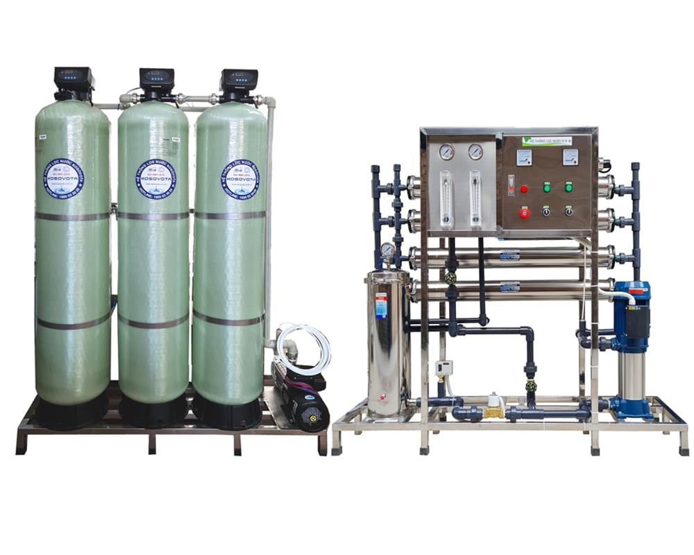  KOSOVOTA 1000L/h HT1000/AT纯水过滤系统（PPR或UPVC） 